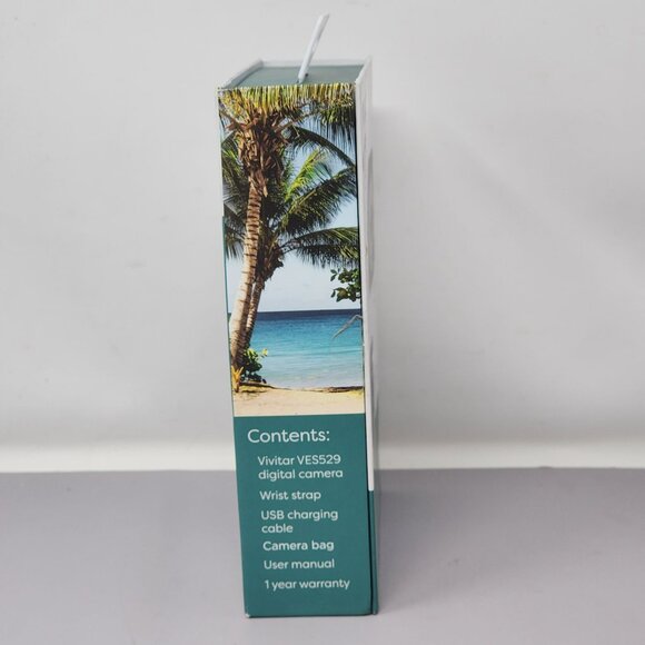 Vivitar VES529 8X Optical Zoom Digital Camera With Box Parts Only - Picture 5 of 12